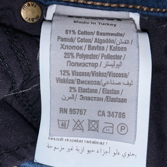 Mavi Alexa Mid-Rise Skinny Jeans - Picture 7 of 11